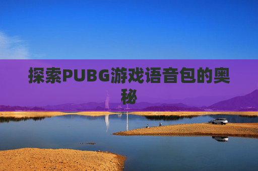 探索PUBG游戏语音包的奥秘 探索PUBG游戏语音包的奥秘