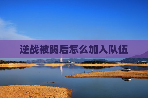 逆战被踢后怎么加入队伍