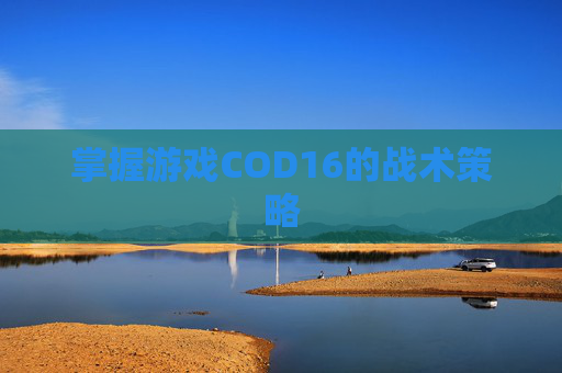 掌握游戏COD16的战术策略 掌握游戏COD16的战术策略