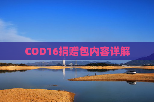 COD16捐赠包内容详解