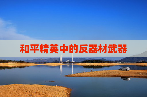 和平精英中的反器材武器