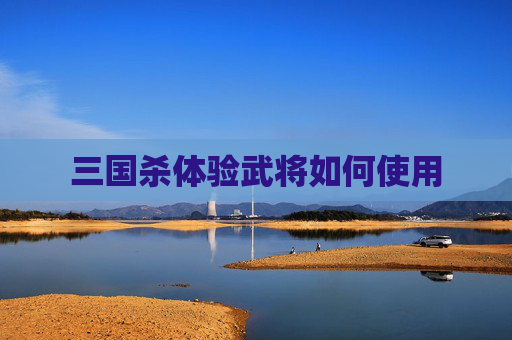 三国杀体验武将如何使用 三国杀体验武将如何使用