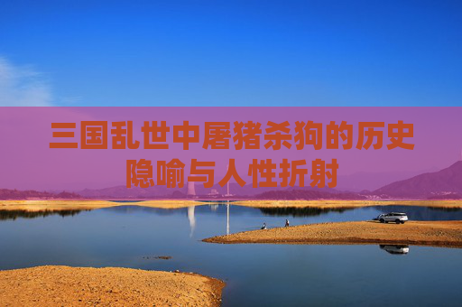 三国乱世中屠猪杀狗的历史隐喻与人性折射
