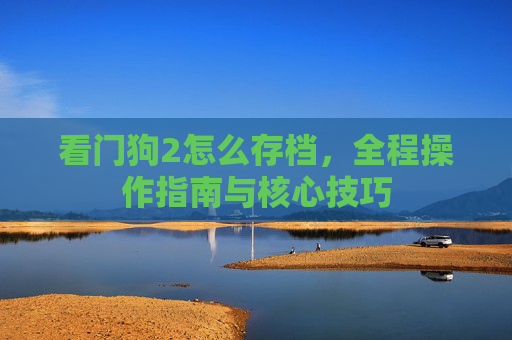看门狗2怎么存档，全程操作指南与核心技巧