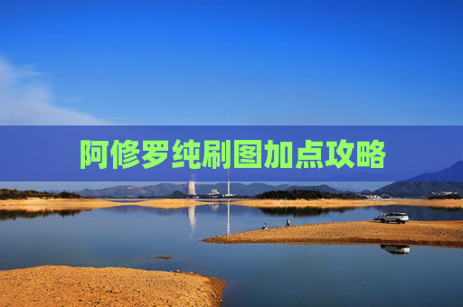 阿修罗纯刷图加点攻略