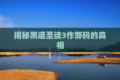 揭秘黑道圣徒3作弊码的真相
