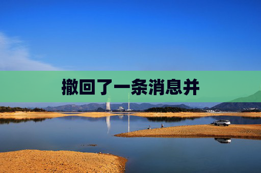 撤回了一条消息并 撤回了一条消息并