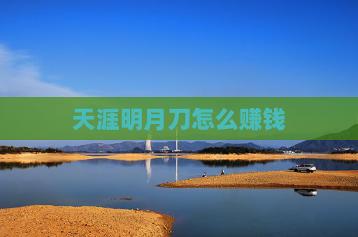 天涯明月刀怎么赚钱