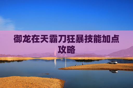 御龙在天霸刀狂暴技能加点攻略