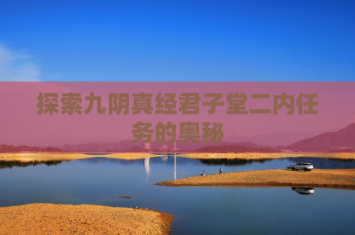 探索九阴真经君子堂二内任务的奥秘