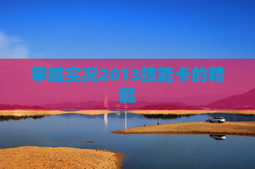 掌握实况2013技能卡的精髓