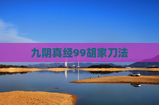 九阴真经99胡家刀法 九阴真经99胡家刀法