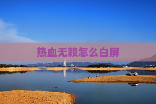 热血无赖怎么白屏 热血无赖怎么白屏