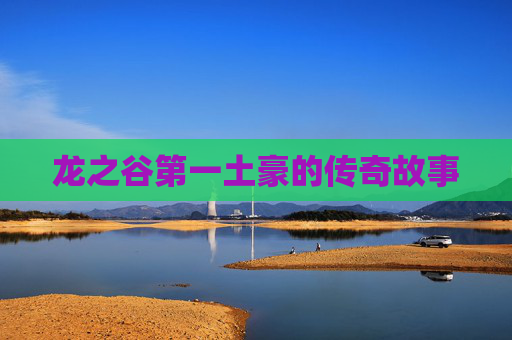 龙之谷第一土豪的传奇故事