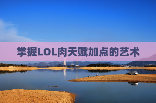 掌握LOL肉天赋加点的艺术