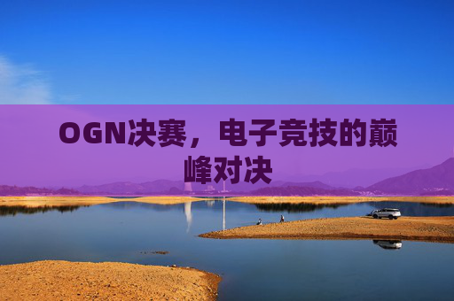 OGN决赛，电子竞技的巅峰对决