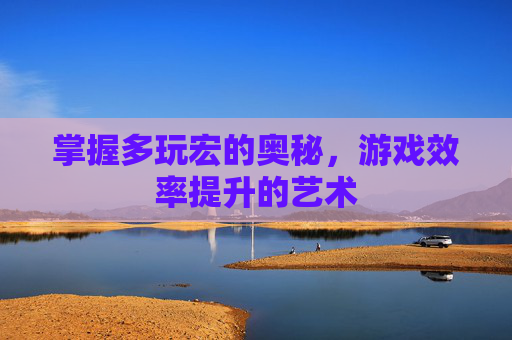 掌握多玩宏的奥秘，游戏效率提升的艺术