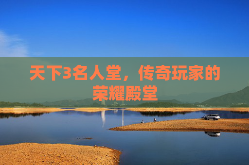 天下3名人堂，传奇玩家的荣耀殿堂