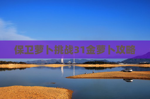 保卫萝卜挑战31金萝卜攻略 保卫萝卜挑战31金萝卜攻略