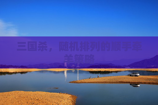 三国杀,随机排列的顺手牵羊策略 三国杀,随机排列的顺手牵羊策略