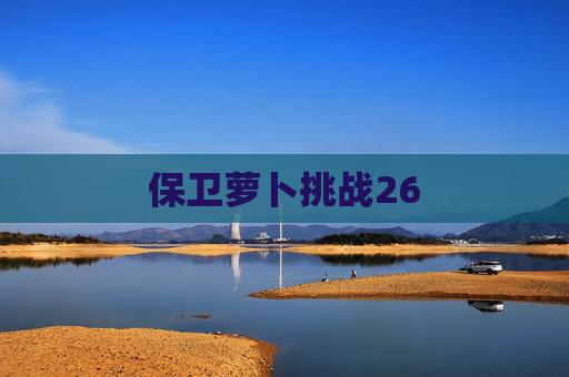 保卫萝卜挑战26 保卫萝卜挑战26
