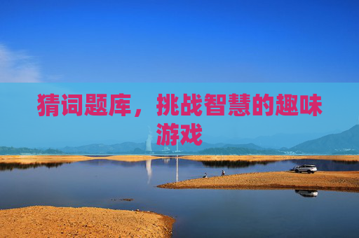 猜词题库，挑战智慧的趣味游戏