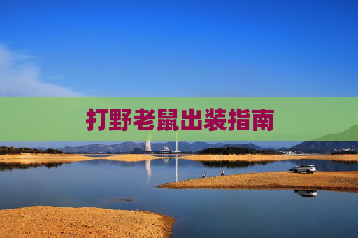 打野老鼠出装指南 打野老鼠出装指南