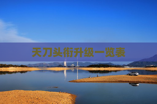 天刀头衔升级一览表