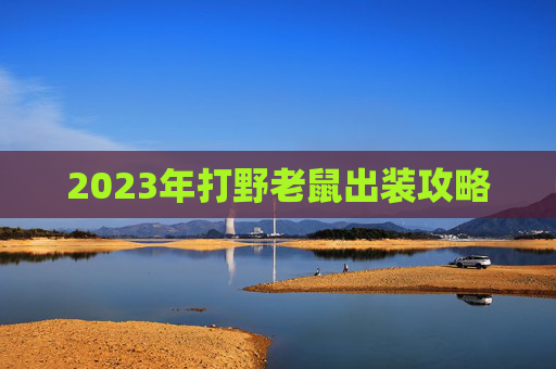 2023年打野老鼠出装攻略 2023年打野老鼠出装攻略